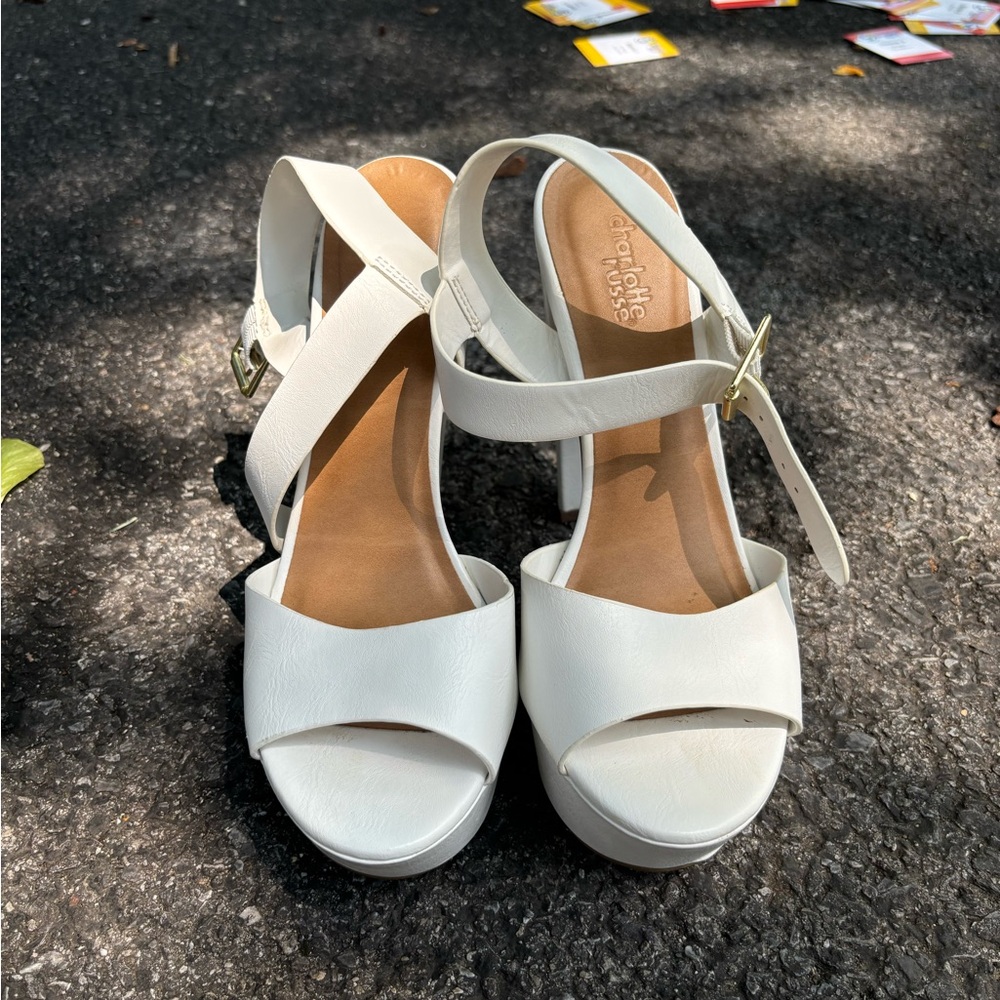White heels